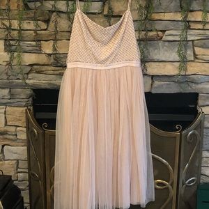 Needle and Thread BLDHN tulle midi dress